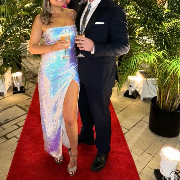 REVOLVE “NBD” Amethyst Gown - Picture 3 of 4